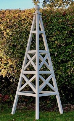 Kennett Obelisk painted Old White by Farrow & Ball